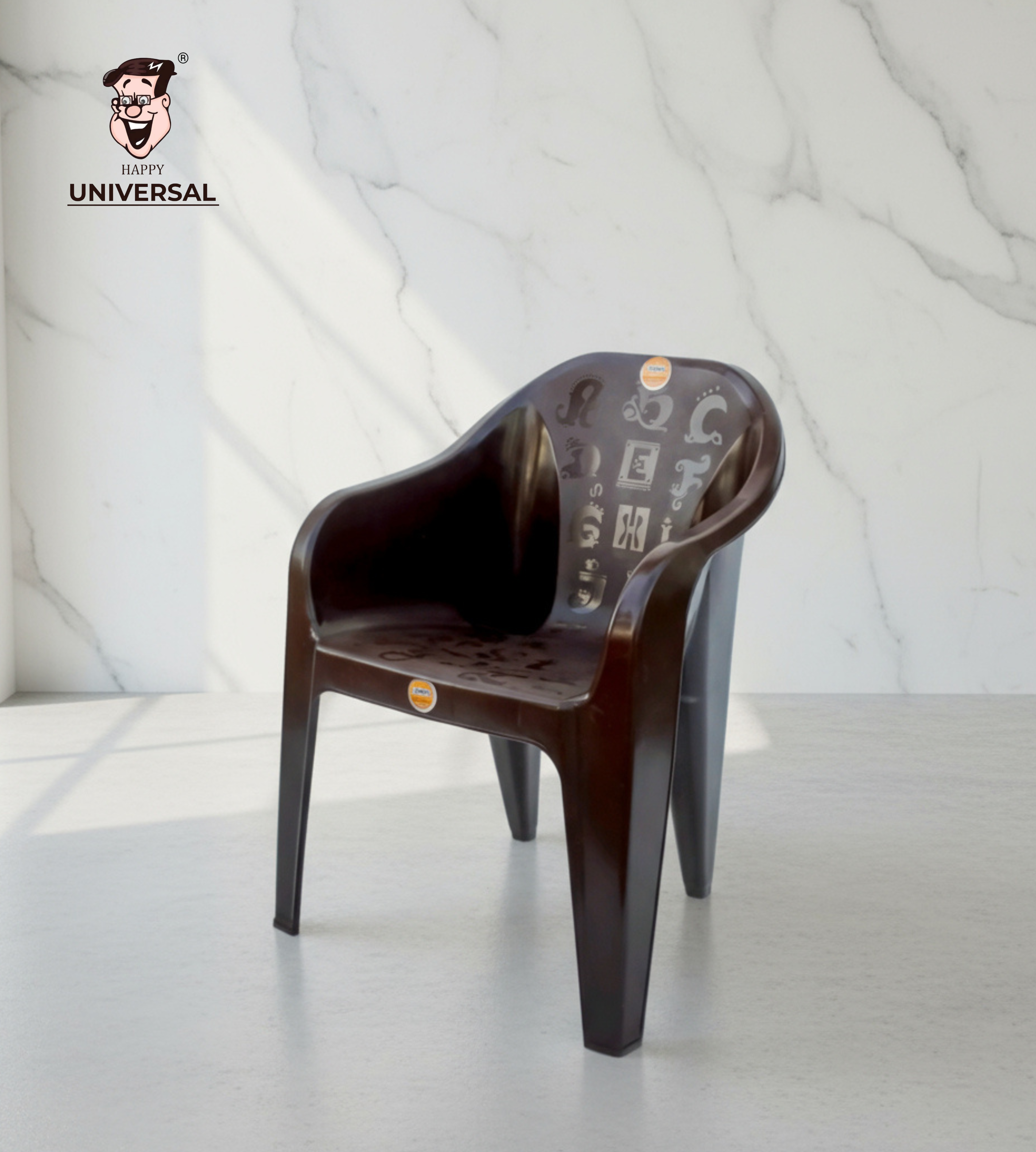 Spark Tub Baby Chair (Brown)